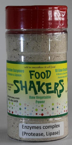 Food Shakers Raw Vegetables