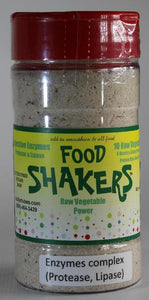 Food Shakers Raw Vegetables