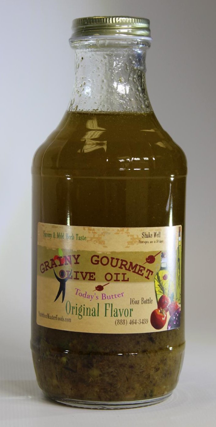Gourmet Herbal Olive Oil (Original smooth buttery taste) 16 oz